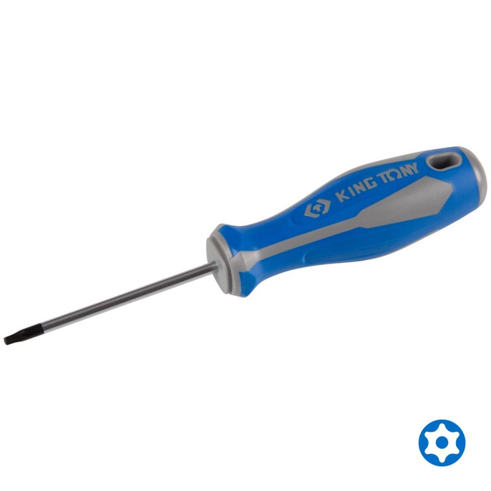 Отвертка Torx Т15H, L = 75 мм, с отверстием KING TONY 14271503