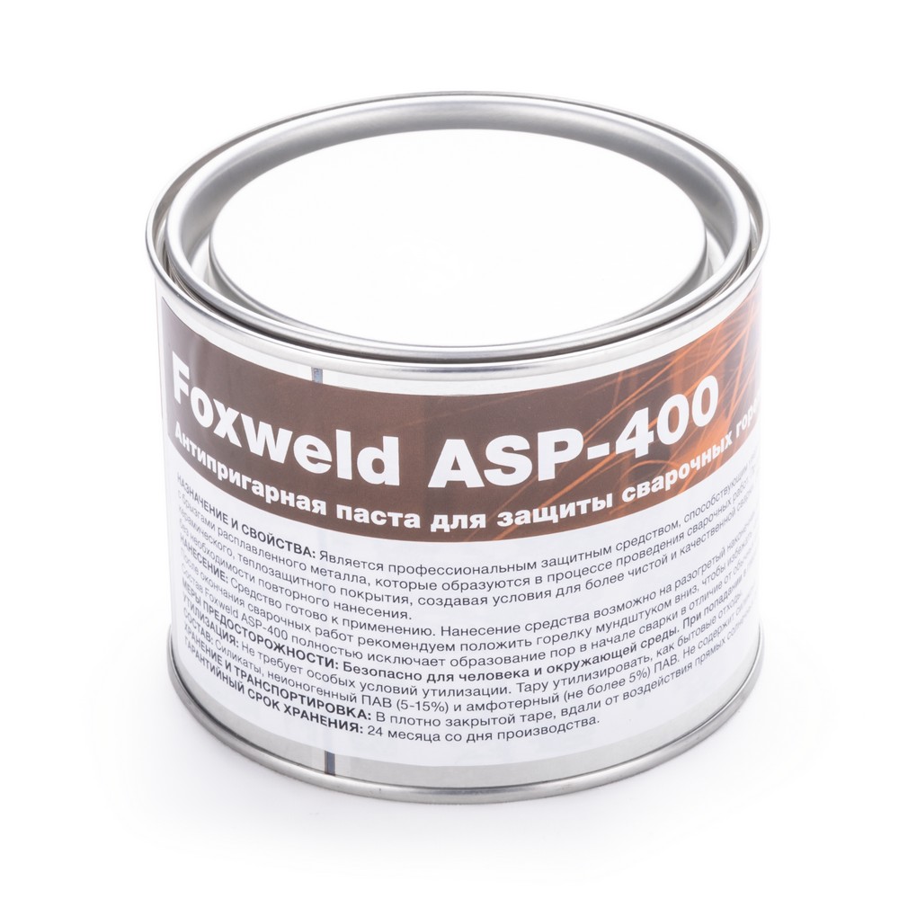 Средство от налипания сварочных брызг FoxWeld Антипригарная паста Foxweld ASP-400