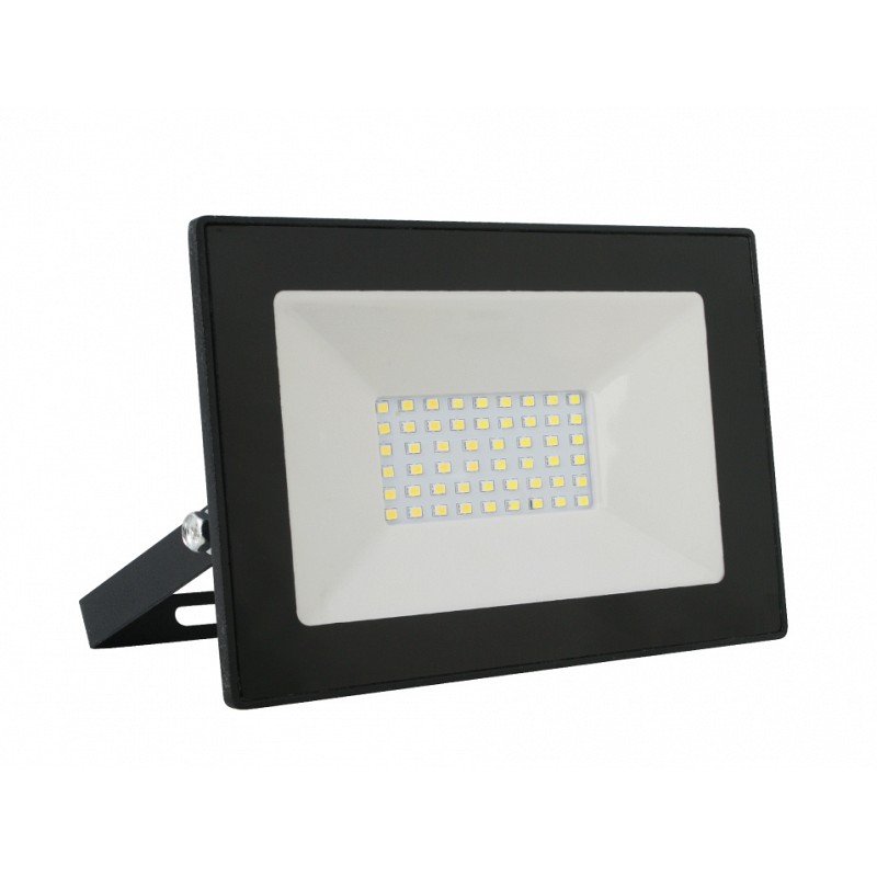 Ultraflash LFL-2001  C02 черный (LED SMD прожектор, 20 Вт, 230В, 6500К)