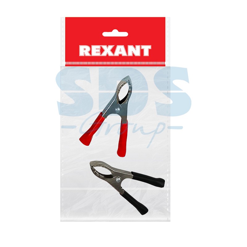 Зажим «Крокодил» 30А, 75мм REXANT