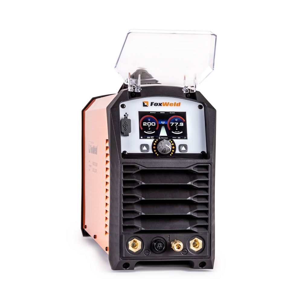 Аппараты аргонодуговой сварки (TIG) FoxWeld Аппарат аргонодуговой сварки SAGGIO TIG 205P AC/DC LCD PFC