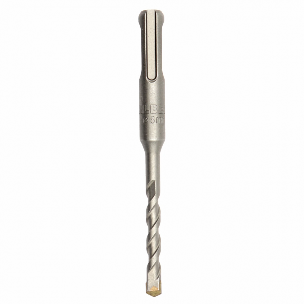 Бур для перфоратора по бетону 6*110мм SDS-plus Hilberg, S06110