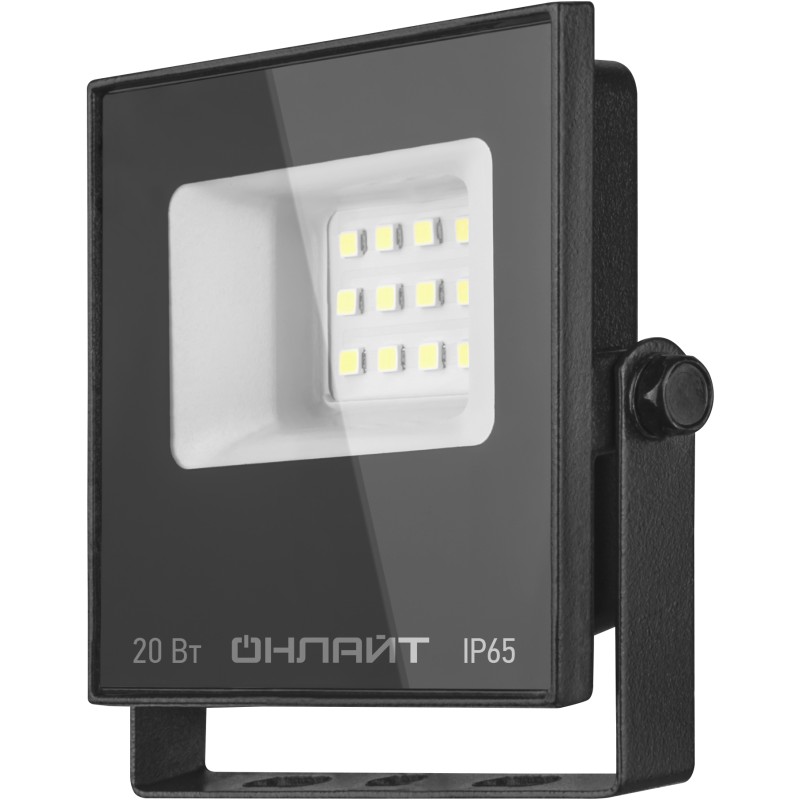 Светильник ОНЛАЙТ 90 844 OFL-03-20-6.5K-BL-IP65-LED
