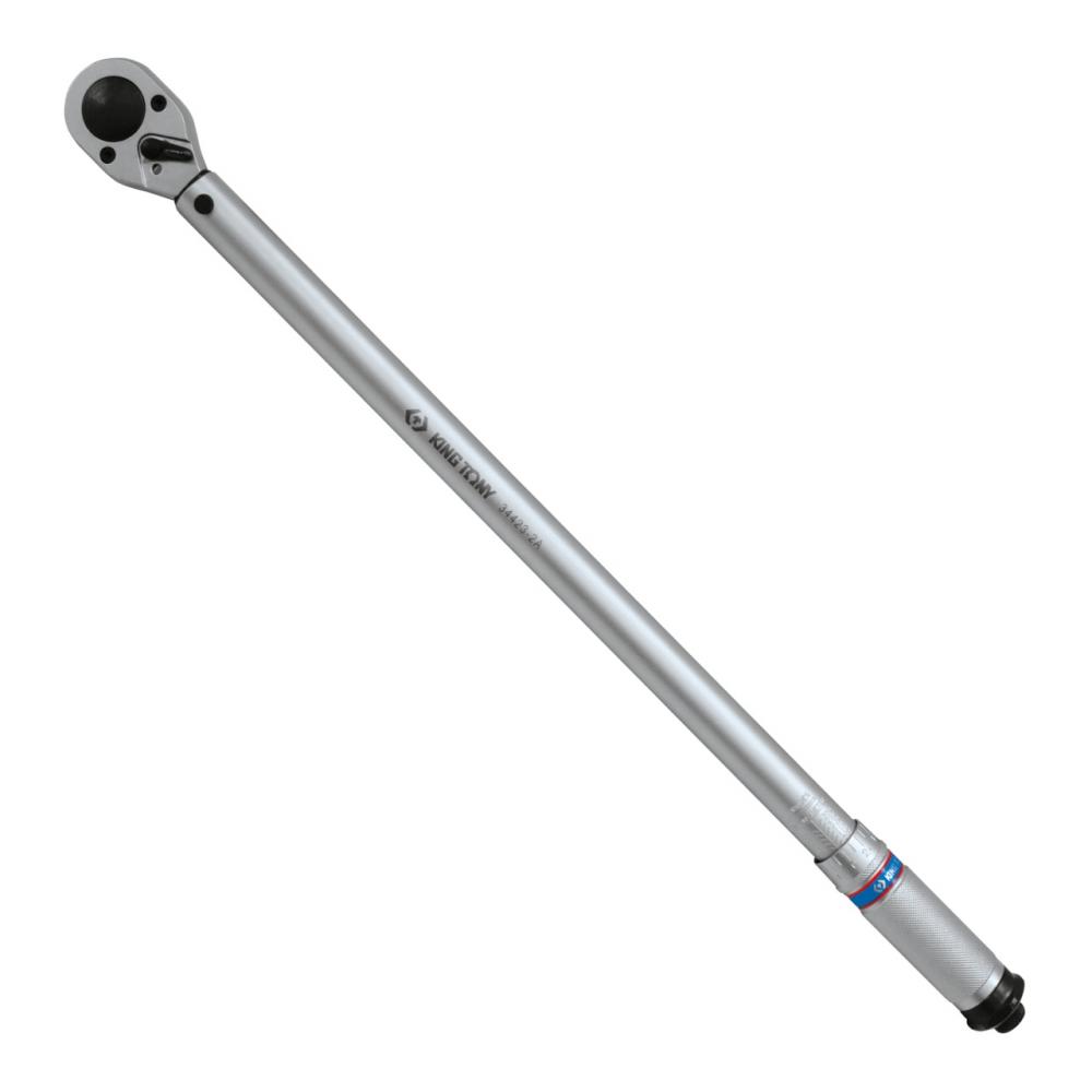 Динамометрический ключ 1/2", 70-340 Нм, "CLASSIC" для левой и правой резьбы, футляр KING TONY 34423-2A