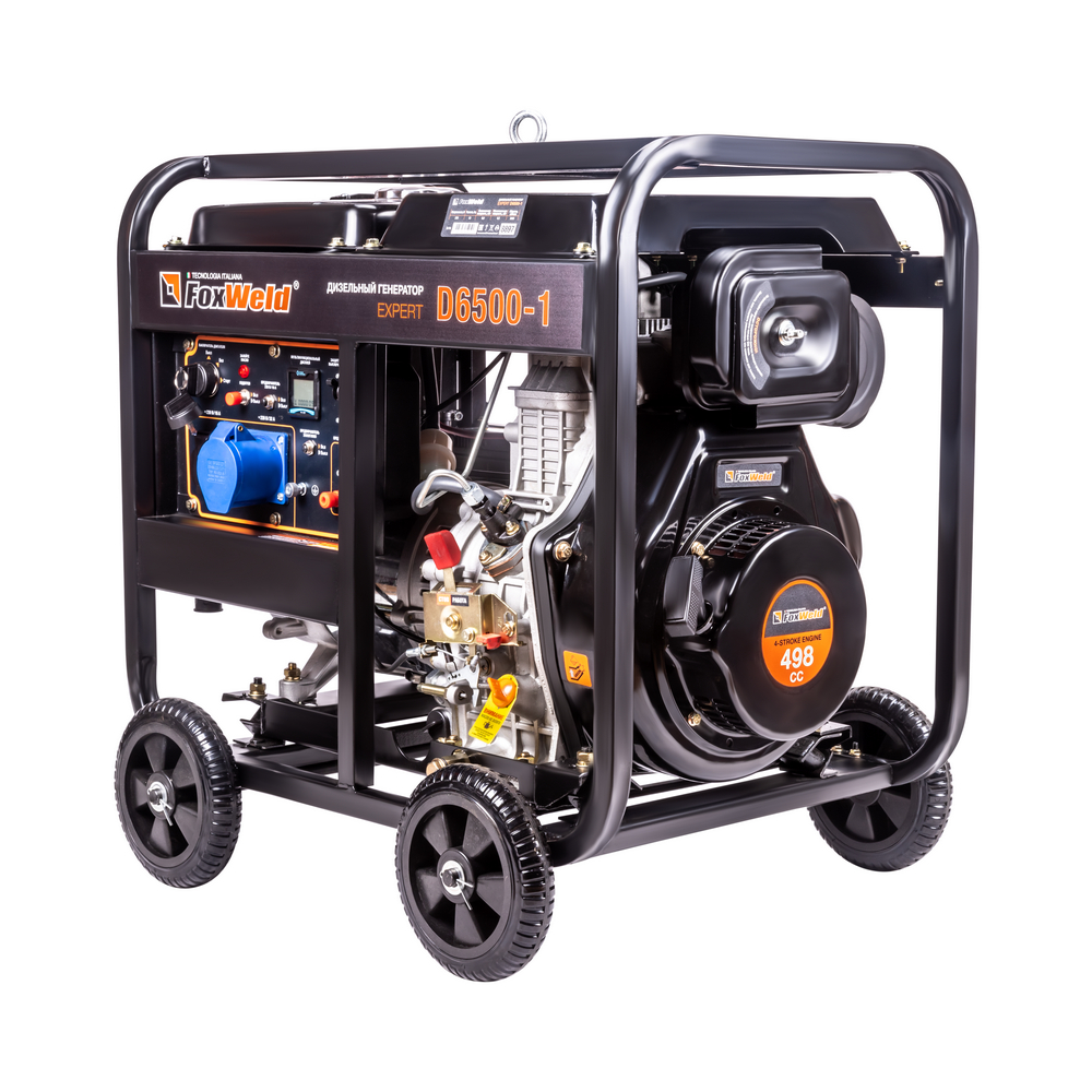 Генераторы дизельные FoxWeld Дизельный генератор FoxWeld Expert D6500-1