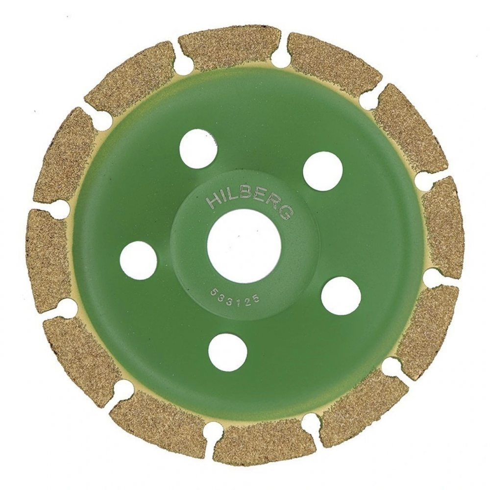 Чашка для резки и шлифовки 125 Hilberg Super Wood Cup 60/80 533125