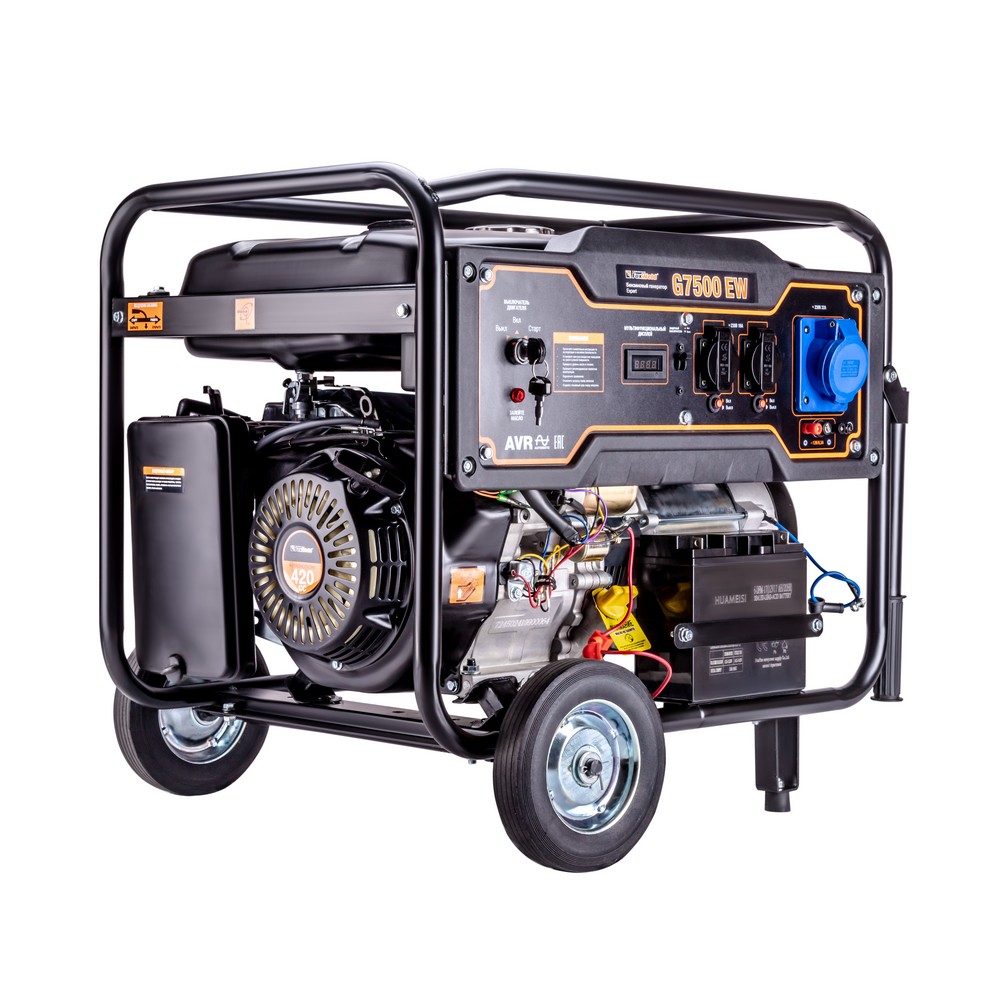 Генераторы бензиновые FoxWeld Бензиновый генератор FoxWeld Expert G7500 EW