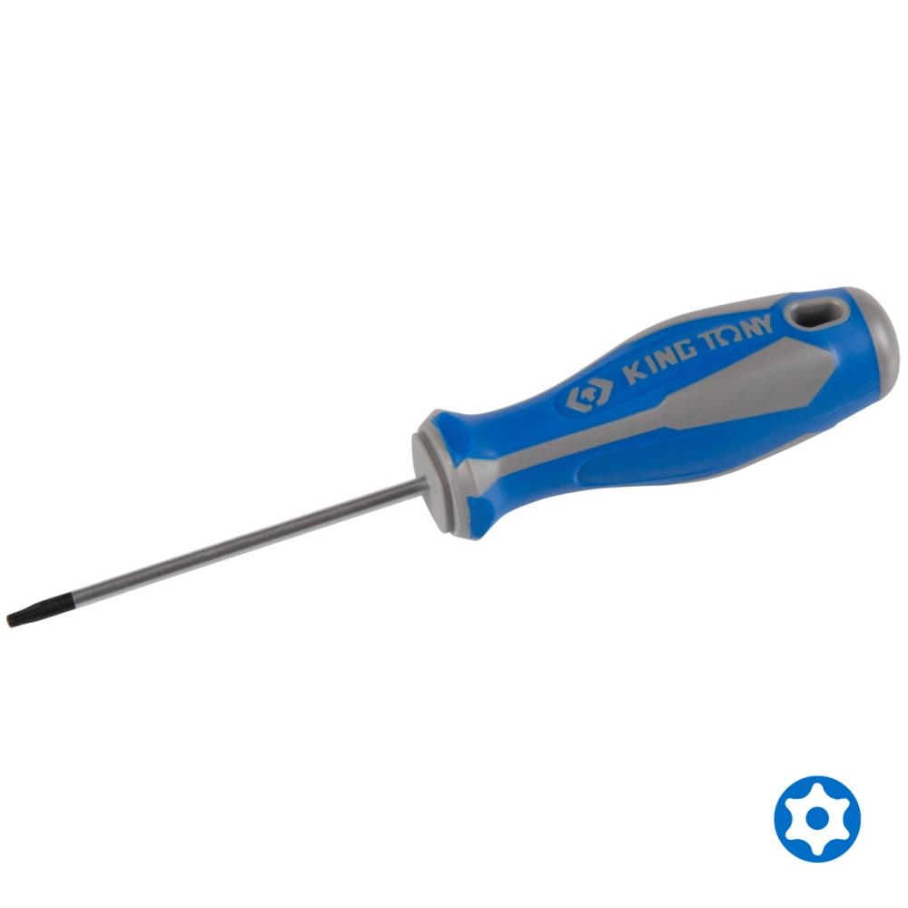 Отвертка Torx Т10H, L = 75 мм, с отверстием KING TONY 14271003
