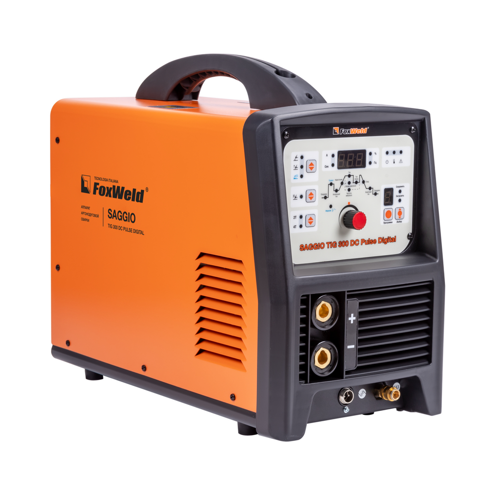 Аппараты аргонодуговой сварки (TIG) FoxWeld Аппарат аргонодуговой сварки SAGGIO TIG 300 DC Pulse Digital