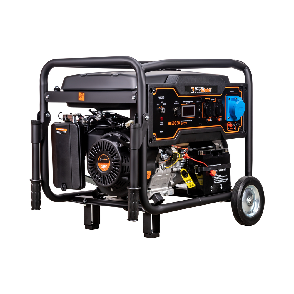 Генераторы бензиновые FoxWeld Бензиновый генератор FoxWeld Expert G8500 EW