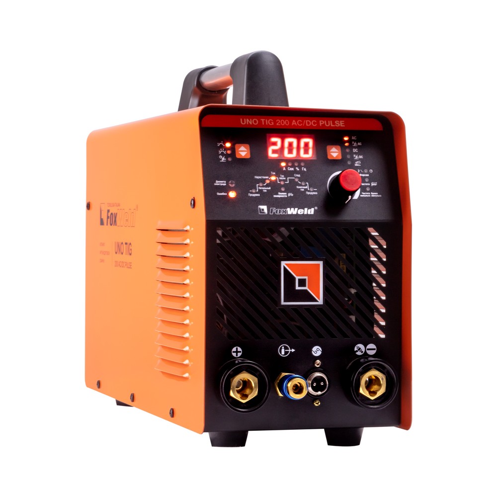 Аппараты аргонодуговой сварки (TIG) FoxWeld Аппарат аргонодуговой сварки UNO TIG 200 AC/DC PULSE