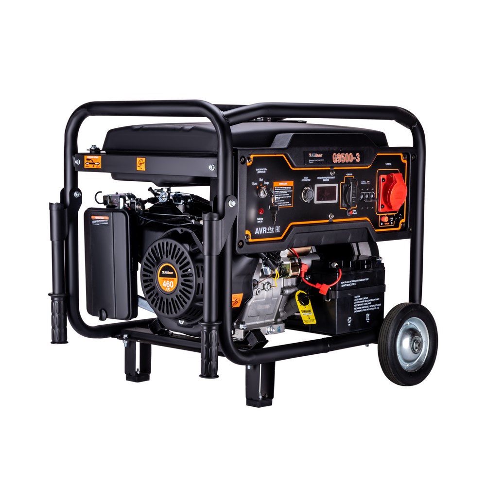 Генераторы бензиновые FoxWeld Бензиновый генератор FoxWeld Expert G9500-3
