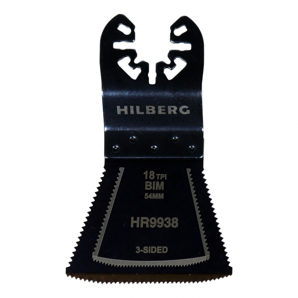 Полотно пильное погружное универсальное Hilberg Bi-M Cobalt 8%, 54*40*18TPI HR9938