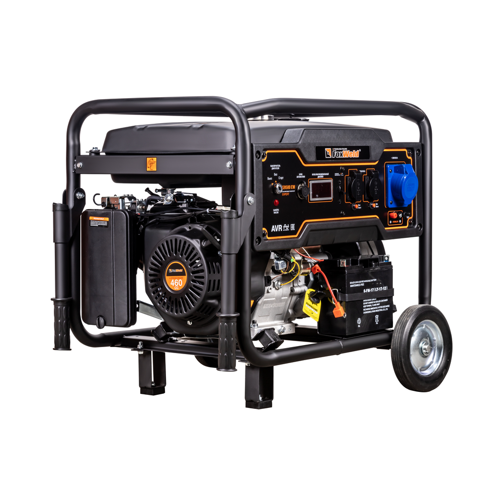 Генераторы бензиновые FoxWeld Бензиновый генератор FoxWeld Expert G9500 EW