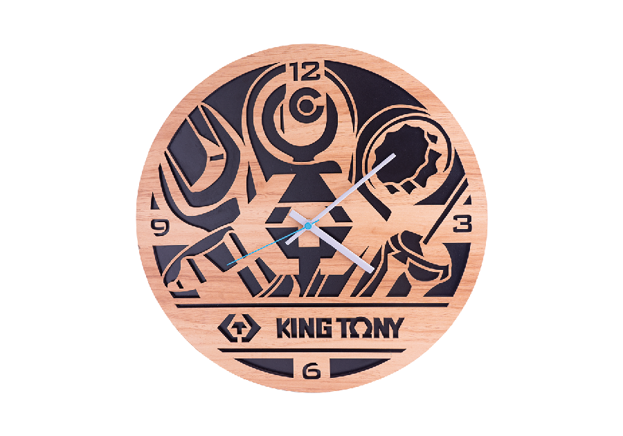 Часы настенные с логотипом бренда "KING TONY" TC001