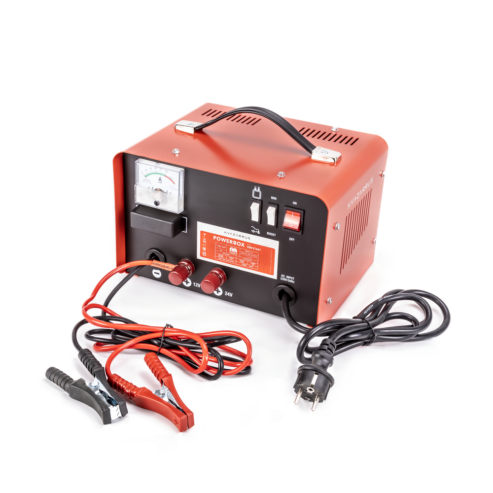 Зарядные устройства FoxWeld Пуско-зарядное устройство KVAZARRUS PowerBox 50M START