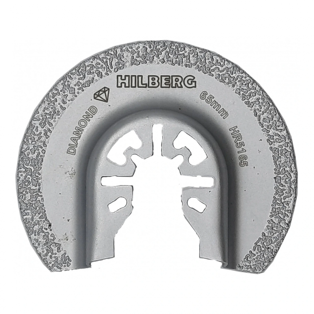 Полотно алмазное отрезное по керамике и камню Hilberg Radial Vc-M 65 mm HR5165